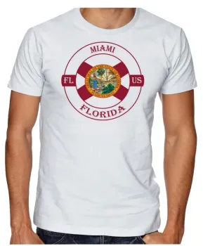 Camiseta adulto ou infantil Miami Florida Lembrança - Foto 2