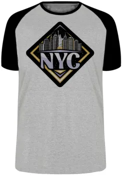 Camiseta adulto ou infantil New York city NY lembrança