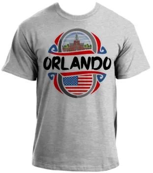 Camiseta adulto ou infantil Orlando Florida Estados unidos