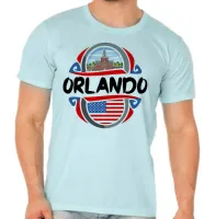 Camiseta adulto ou infantil Orlando Florida Estados unidos - Foto 2