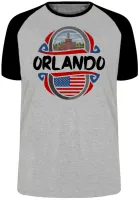 Camiseta adulto ou infantil Orlando Florida Estados unidos - Foto 5