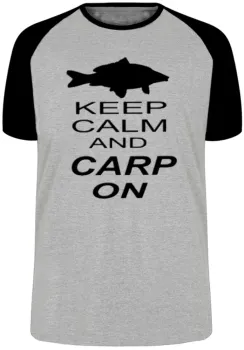 Camiseta adulto ou infantil Peixe pescaria pescador carpa on