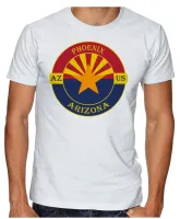 Camiseta adulto ou infantil Phoenix Arizona Lembrança - Foto 2