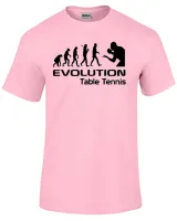 Camiseta adulto ou infantil Ping pong tenis de mesa jogador - Foto 5
