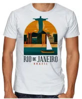 Camiseta adulto ou infantil Rio de Janeiro Cristo Redentor - Foto 5