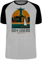 Camiseta adulto ou infantil Rio de Janeiro Cristo Redentor - Foto 3