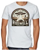 Camiseta adulto ou infantil roswell et area 51 varginha alien - Foto 2