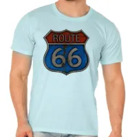 Camiseta adulto ou infantil rota 66 rodovia famosa EUA - Foto 2
