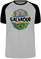 Camiseta adulto ou infantil Salvador Bahia lembrança - Foto 5