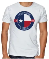 Camiseta adulto ou infantil San Antonio Texas lembrança - Foto 2