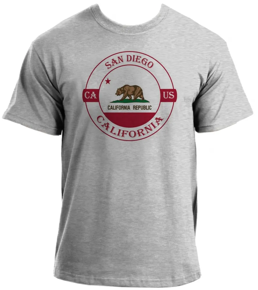 Camiseta adulto ou infantil San Diego California Lembrança Imagem