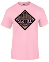 Camiseta adulto ou infantil Seattle Washington lembrança - Foto 5