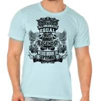 Camiseta adulto ou infantil Setembro Aniversário Melhores nasceram - Foto 2