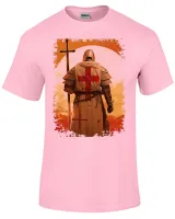 Camiseta adulto ou infantil templario cavaleiro Cruz Jesus Cristo - Foto 5