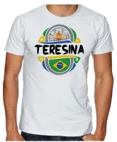 Camiseta adulto ou infantil Teresina Piaui lembrança Brasil - Foto 2
