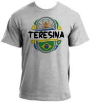 Camiseta adulto ou infantil Teresina Piaui lembrança Brasil - Foto 3