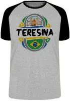 Camiseta adulto ou infantil Teresina Piaui lembrança Brasil - Foto 4