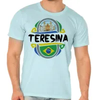 Camiseta adulto ou infantil Teresina Piaui lembrança Brasil - Foto 5