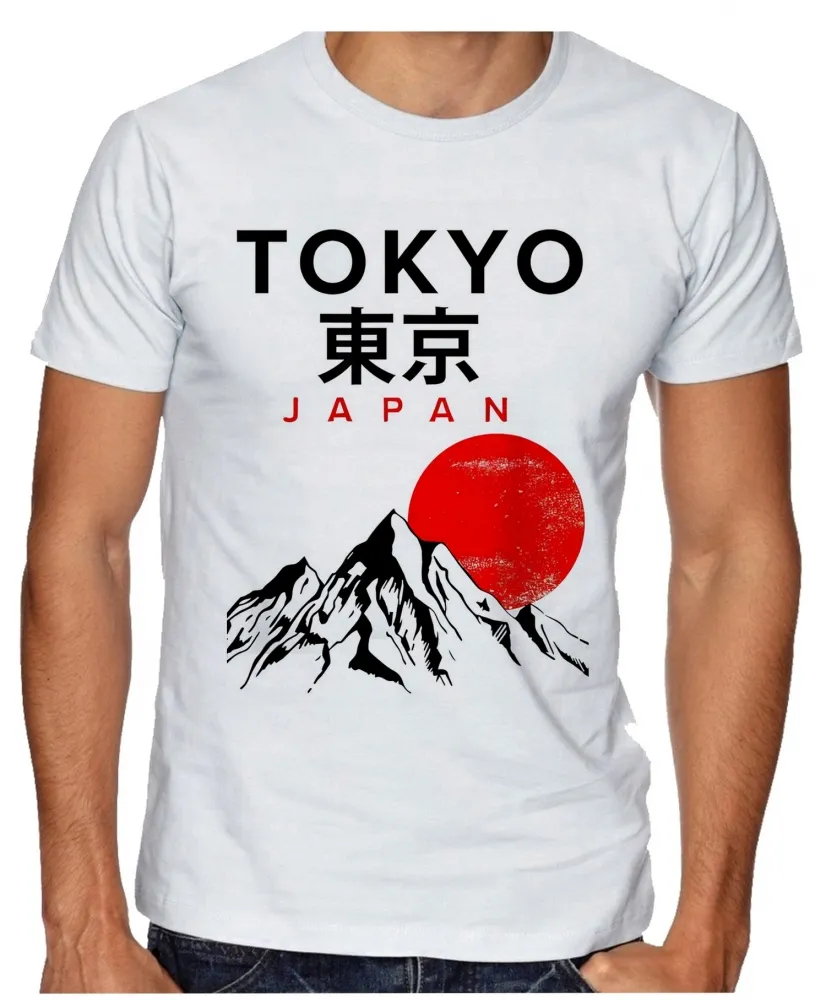 Camiseta adulto ou infantil Tokyo Japão Toquio japan