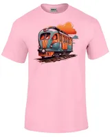 Camiseta adulto ou infantil trem colorido trensurb - Foto 5