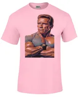 Camiseta adulto ou infantil arnold schwarzenegger musculação academia - Foto 5