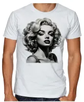 Camiseta adulto ou infantil marilyn monroe atriz americana - Foto 2