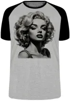 Camiseta adulto ou infantil marilyn monroe atriz americana - Foto 3