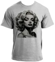 Camiseta adulto ou infantil marilyn monroe atriz americana - Foto 5