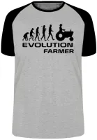 Camiseta adulto ou infantil Agricultor trator colono fazendeiro - Foto 4