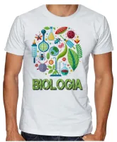 Camiseta adulto ou infantil Biologia biologo profissão - Foto 2