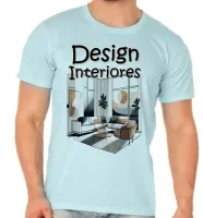 Camiseta adulto ou infantil Design decorador arquiteto - Foto 3