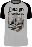Camiseta adulto ou infantil Design decorador arquiteto - Foto 4