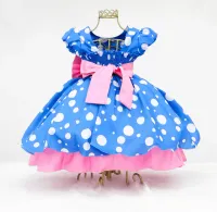 Vestido Festa Galinha Pintadinha Rosa Bambina - Foto 8