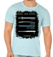 Camiseta adulto ou infantil Design grafico programador ti - Foto 4