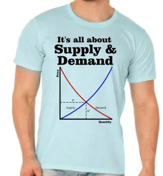 Camiseta adulto ou infantil Economia economista profissão - Foto 2