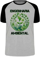 Camiseta adulto ou infantil Engenharia Ambiental profissão - Foto 4