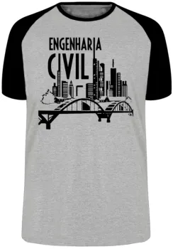 Camiseta adulto ou infantil Engenharia Civil Engenheiro