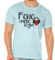 Camiseta adulto ou infantil Fonoaudiologia fonoaudiologa profissão - Foto 2