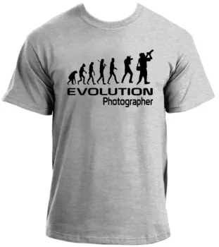 Camiseta adulto ou infantil Fotografo fotografia evolução