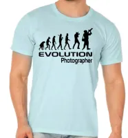 Camiseta adulto ou infantil Fotografo fotografia evolução - Foto 5