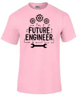 Camiseta adulto ou infantil Futuro engenheiro engenharia - Foto 5