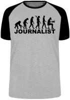 Camiseta adulto ou infantil Jornalismo jornalista - Foto 4