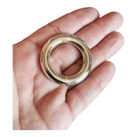 Argola Lisa de Alpaca - Tam 30 - Foto 2