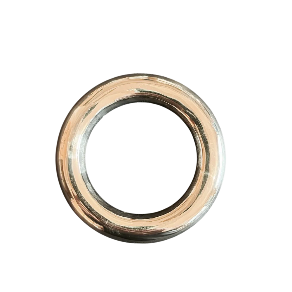 Argola Lisa de Alpaca - Tam 40 Imagem