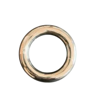 Argola Lisa de Alpaca - Tam 40
