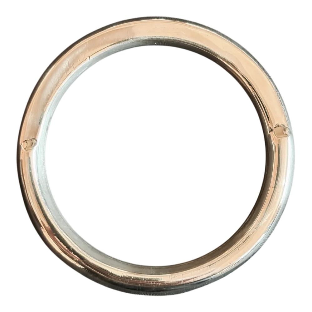 Argola Lisa de Alpaca - Tam 75