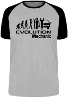 Camiseta adulto ou infantil Mecanico carros oficina evolução - Foto 4
