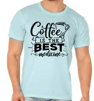Camiseta adulto ou infantil Medicina Café melhor remédio - Foto 5
