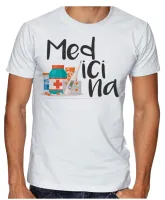 Camiseta adulto ou infantil Medicina Medico DR - Foto 2