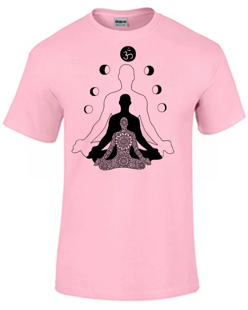 Camiseta adulto ou infantil Meditação Yoga Reiki meditar